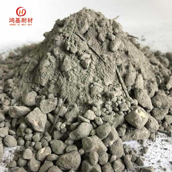 高铝质钢纤维增强耐火浇注料